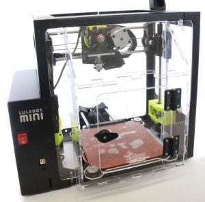 View of the printer enclosure from Front Left side